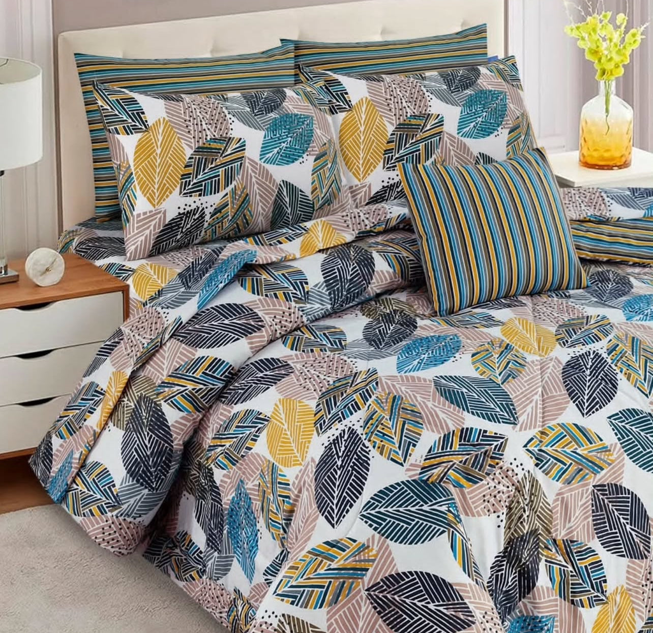 New 7 pcs - Comforter Set - CM01