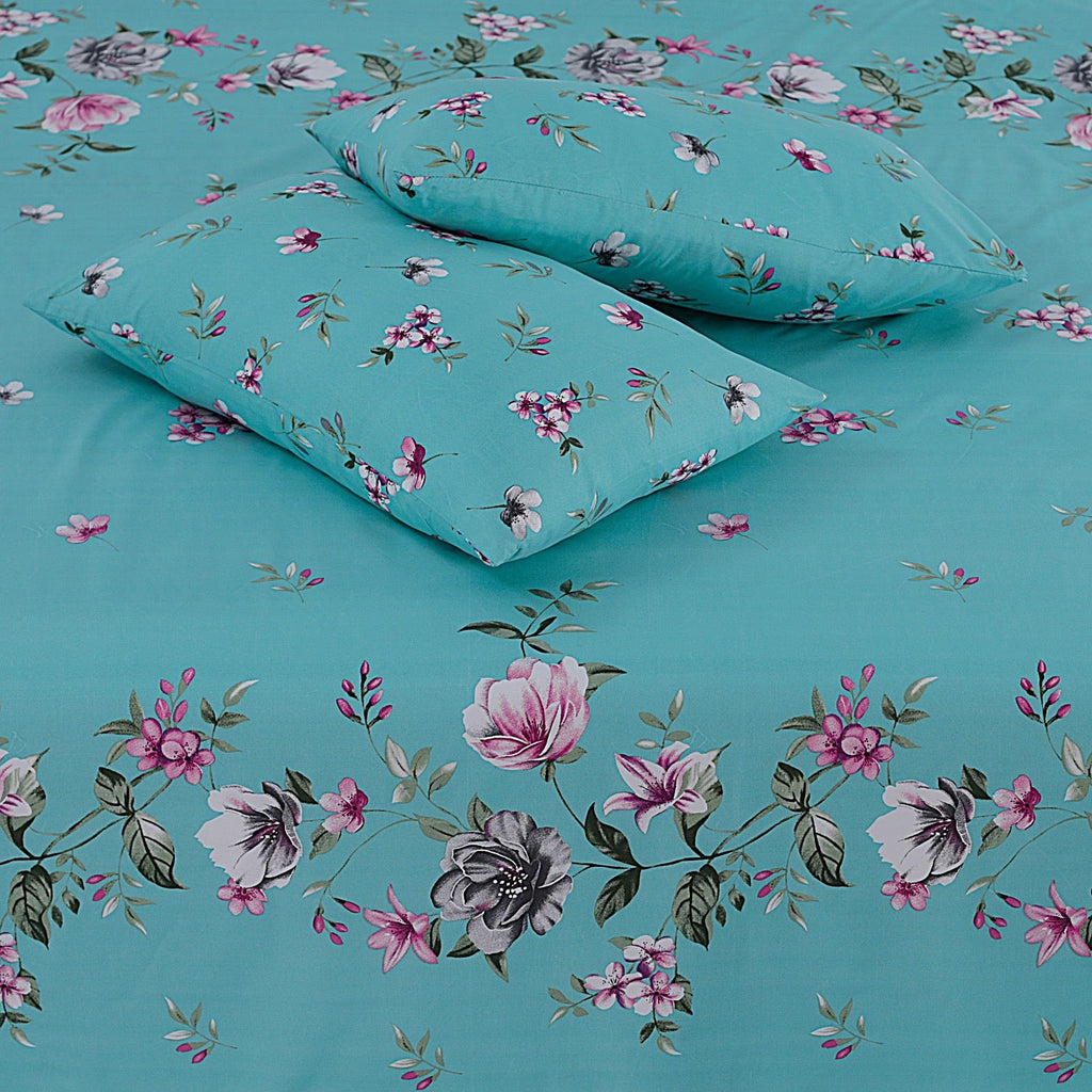 New 3 Pcs Bed sheet B-1004
